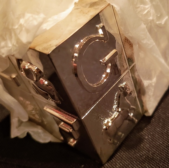 Gorham Vintage Baby Nursery Cube COIN BANK - Picture 6 of 12